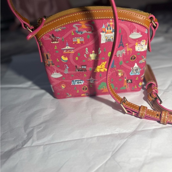 Dooney & Bourke pink Disney Parks “Parks Life” Crossbody Bag - Picture 4 of 16
